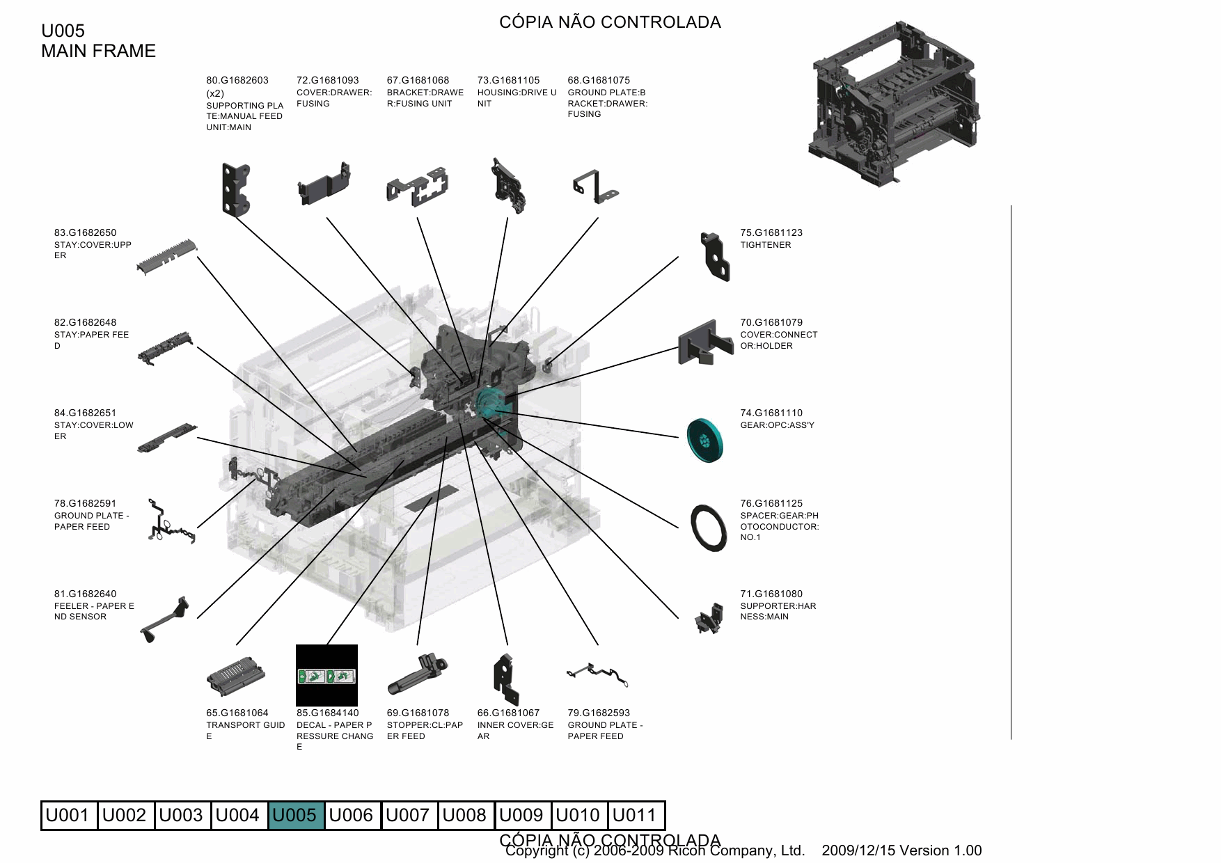 RICOH Aficio SP-6330N M047 Parts Catalog-6